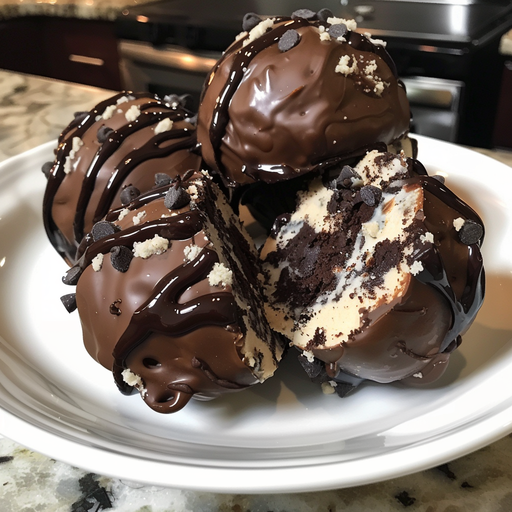 Chocolate Chip Cookie Dough Brownie Bombs — The Ultimate Dessert You’ll Crave Again and Again