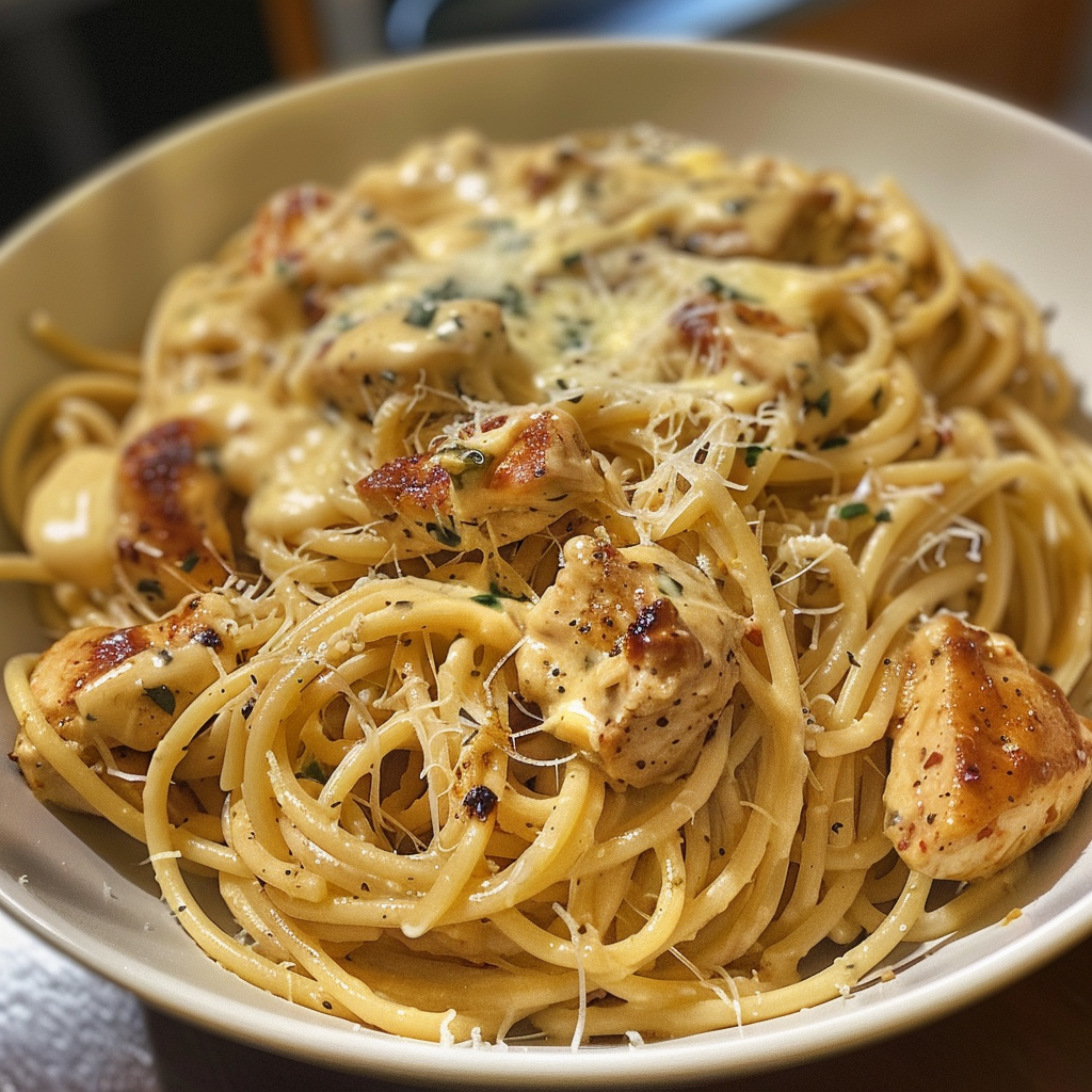 Creamy Cajun Chicken Spaghetti with Garlic Mozzarella Sauce: The Ultimate Spicy Comfort Pasta 2 Creamy Cajun Chicken Spaghetti with Garlic Mozzarella