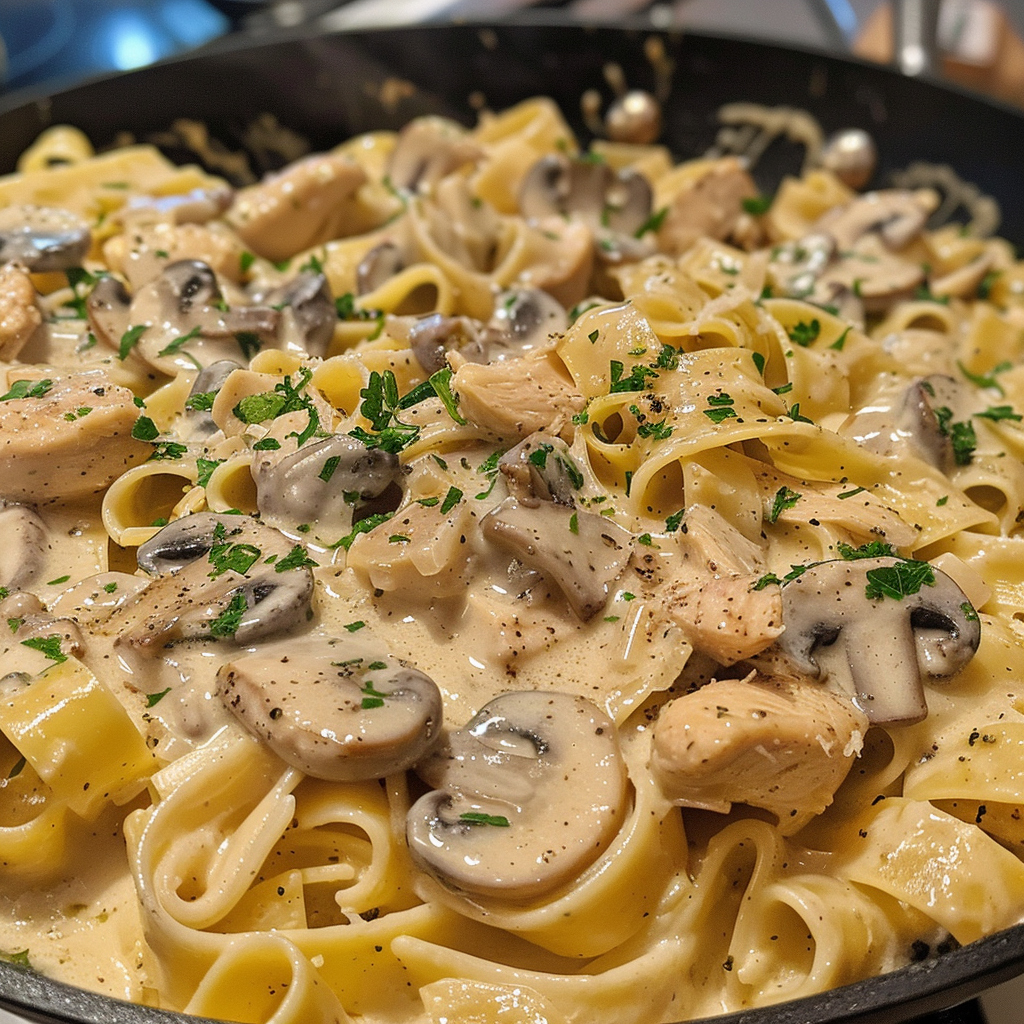 Chicken and Mushroom Pasta in Dreamy Cream Sauce: A Creamy Comfort Classic 7 Chicken and Mushroom Pasta in Dreamy Cream Sauce