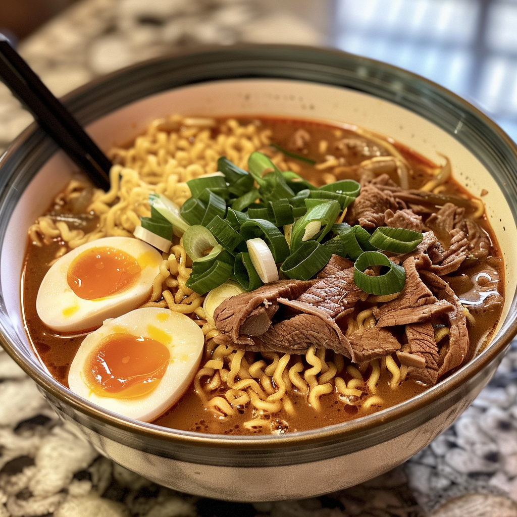 Slow Cooker Beef Ramen: A Flavor-Packed, Cozy Bowl of Comfort 3 FFFFFFF