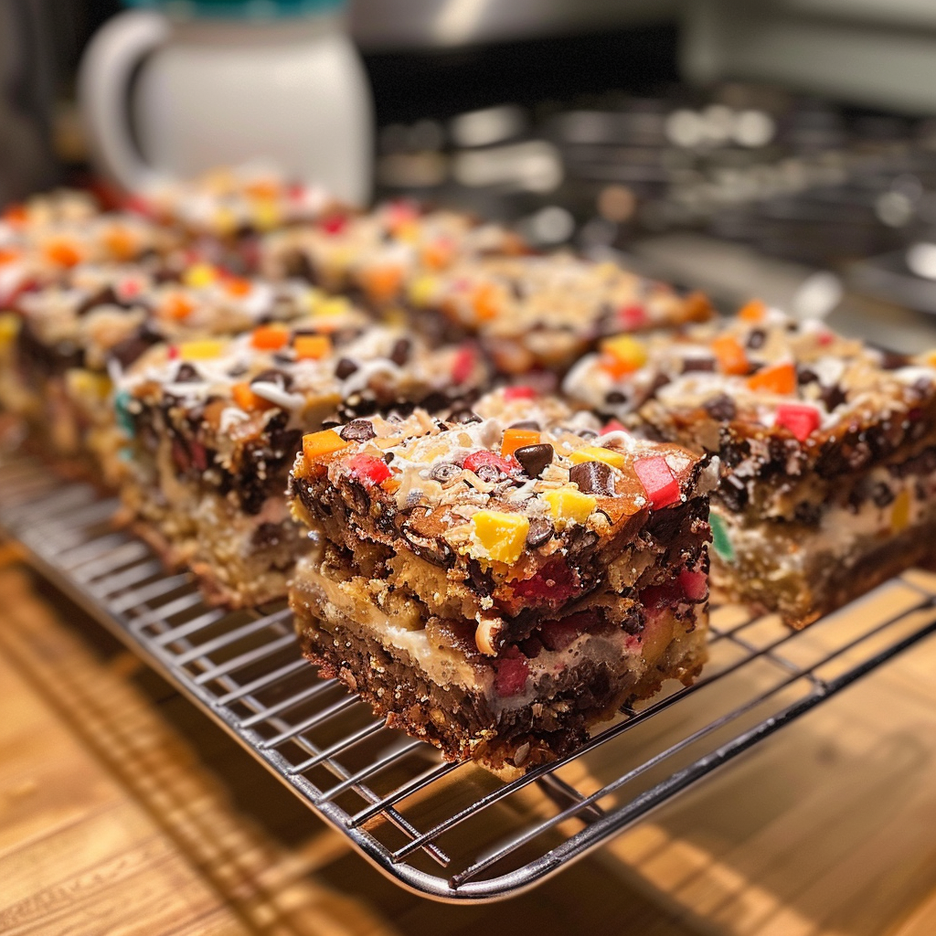 Fruit Cake 7 Layer Bars 1