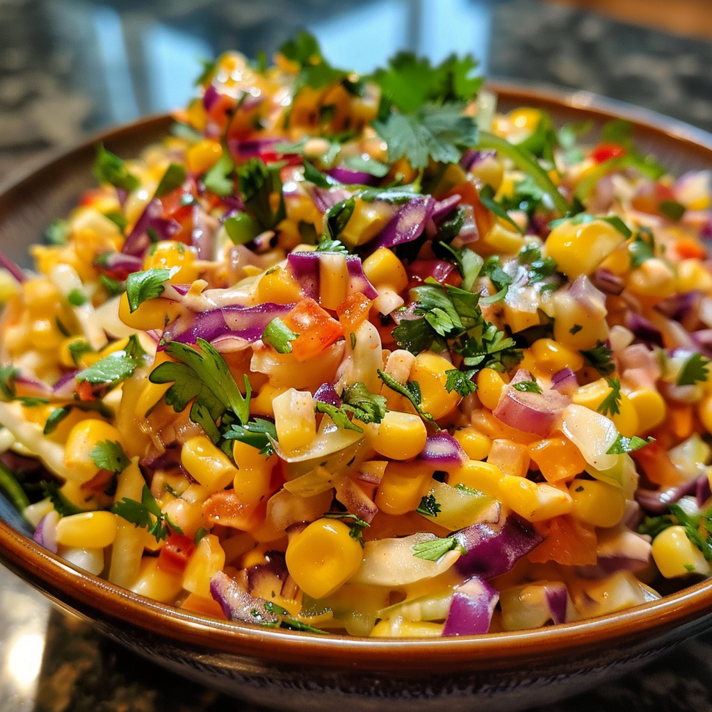 Mexican Street Corn Coleslaw: A Creamy, Tangy Summer Favorite 3 Mexican Street Corn Coleslaw