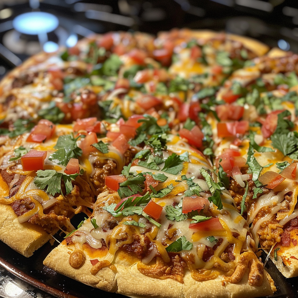 Homemade Mexican Pizza Crispy Cheesy and Flavor Packed