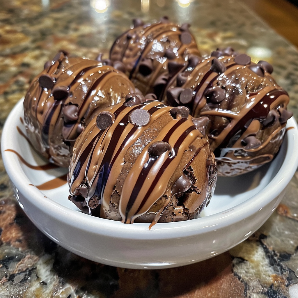 Chocolate Chip Cookie Dough Brownie Bombs — The Ultimate Dessert You’ll Crave Again and Again