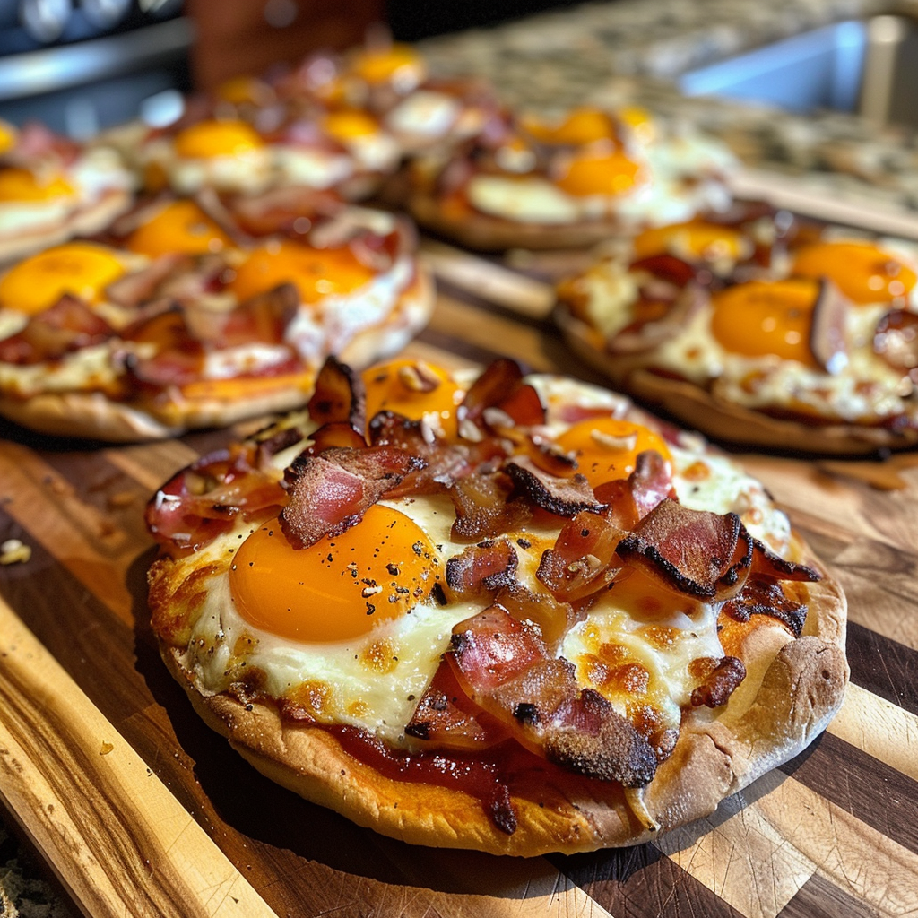 English Muffin Breakfast Pizza – A Delicious and Easy Morning Treat 3 LILI 1