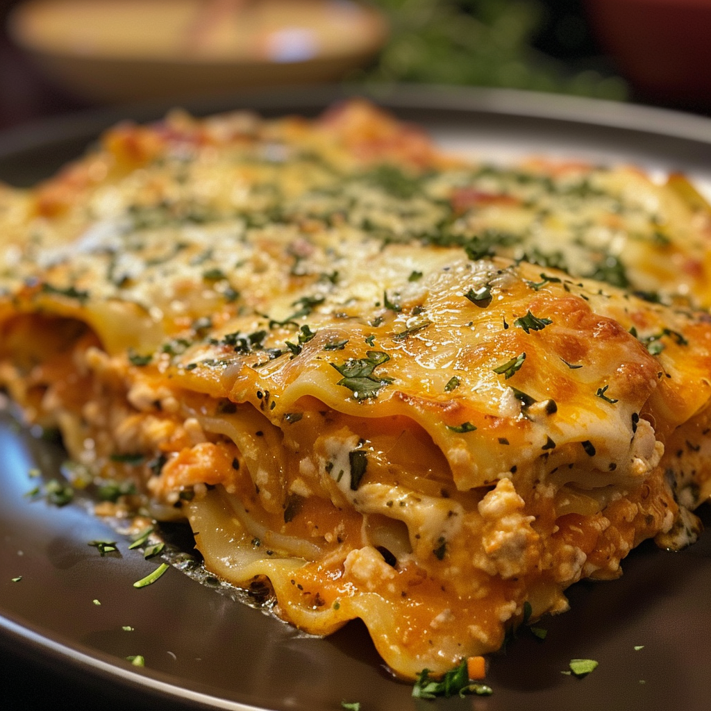 Buffalo Chicken Lasagna with a Ranch Twist – The Ultimate Comfort Food Fusion