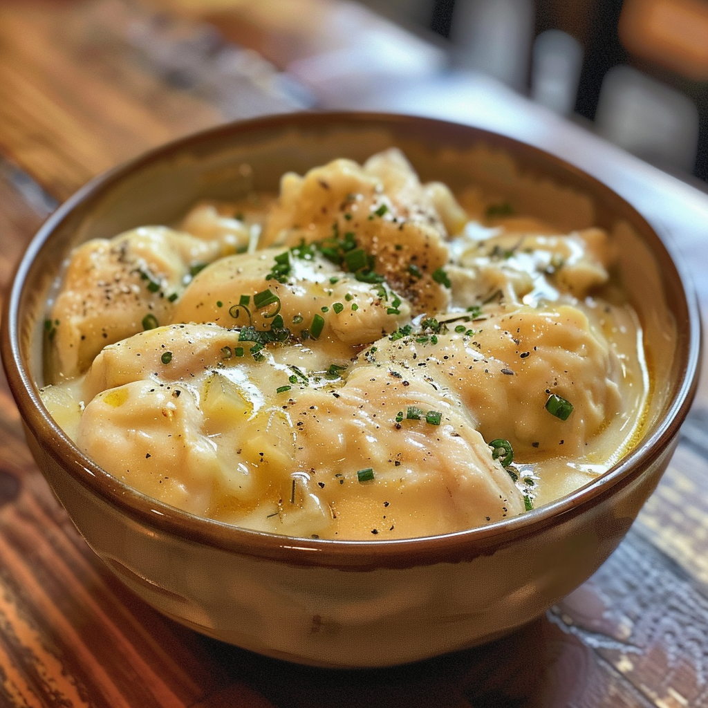 Old-Fashioned Chicken and Dumplings