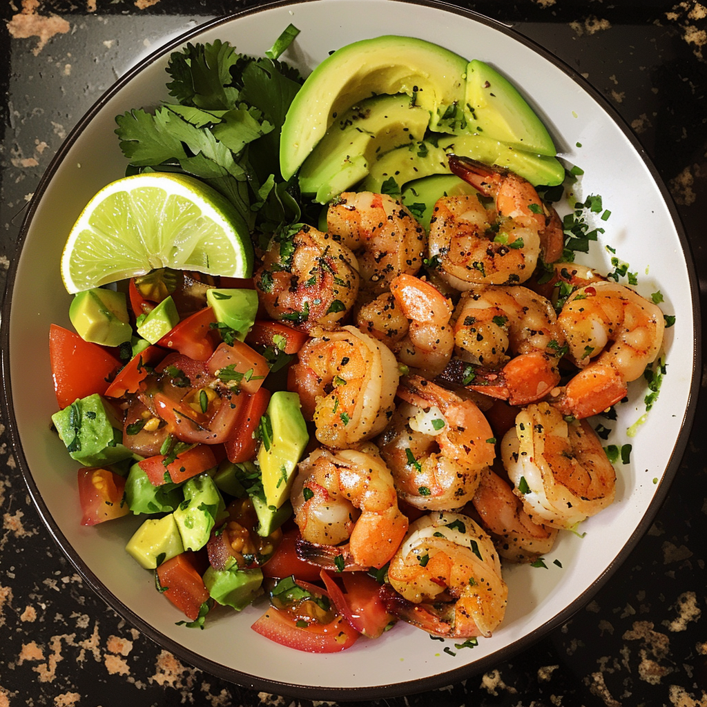 Zesty Lime Shrimp and Avocado Salad: Fresh, Flavorful & Fast 3 QQQQQQG