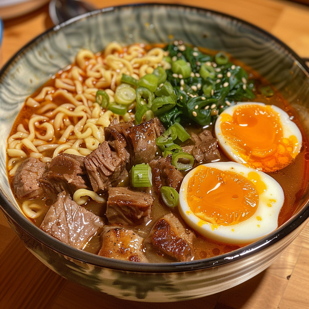 Slow Cooker Beef Ramen: A Flavor-Packed, Cozy Bowl of Comfort 2 Slow Cooker Beef Ramen