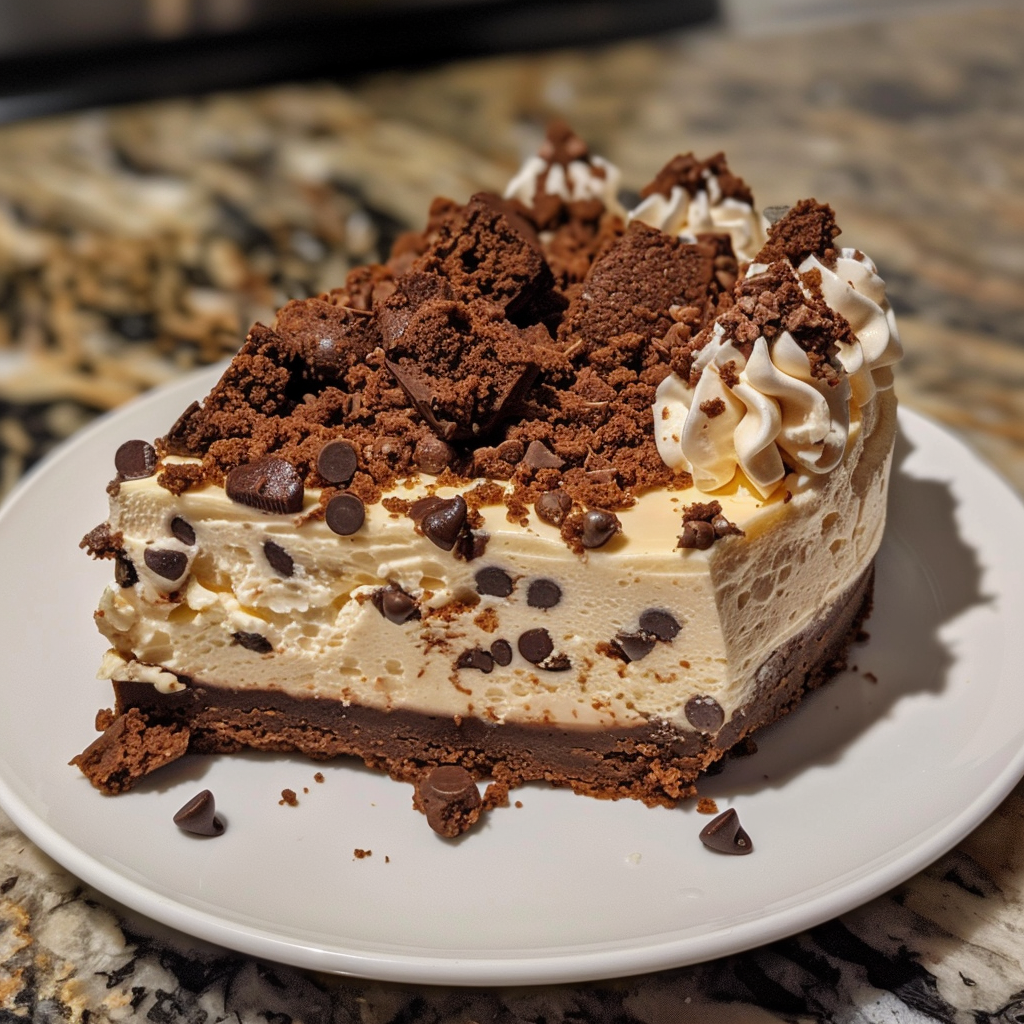 Chocolate Chip Cookie Dough Cheesecake: The Ultimate Dessert Fusion 3 Chocolate Chip Cookie Dough Cheesecake