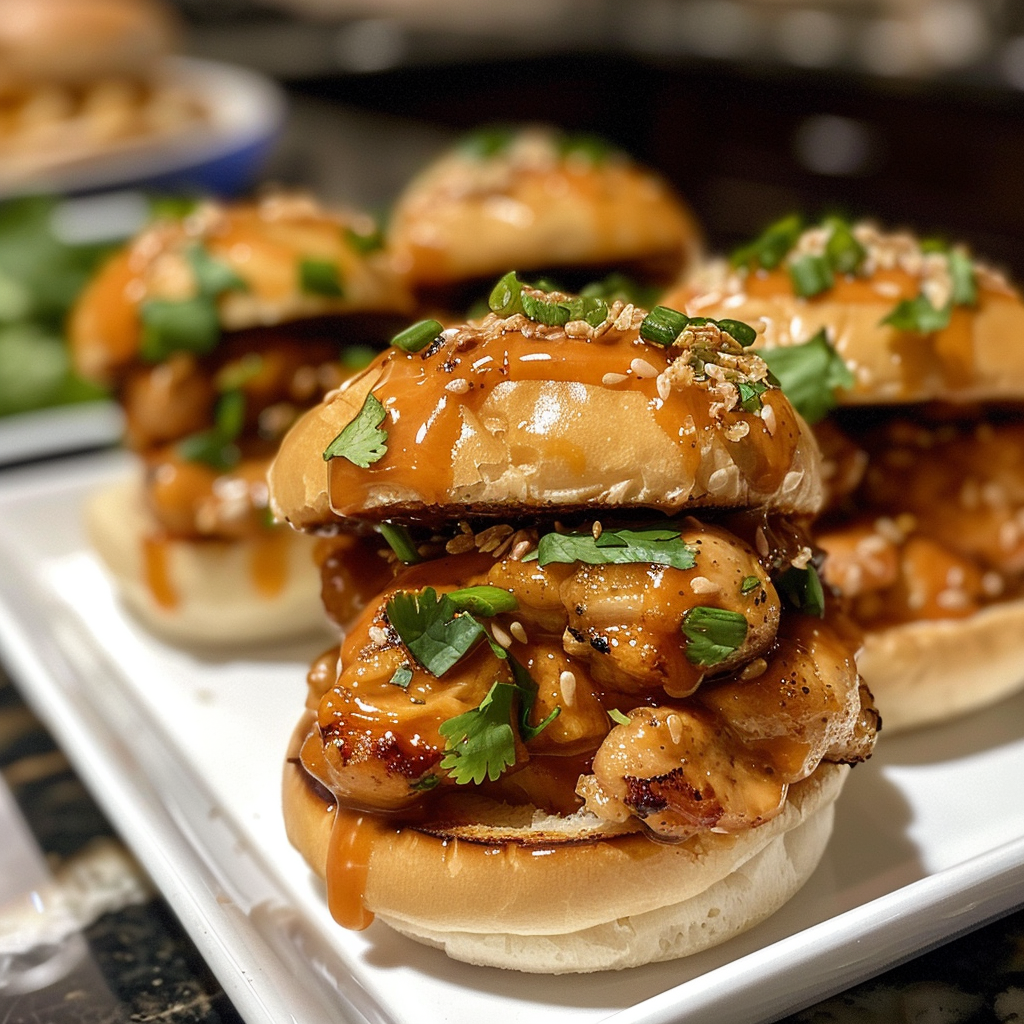 Bang Bang Chicken Sliders Recipe for Easy Weeknight Bites 3 Bang Bang Chicken Sliders Recipe 4