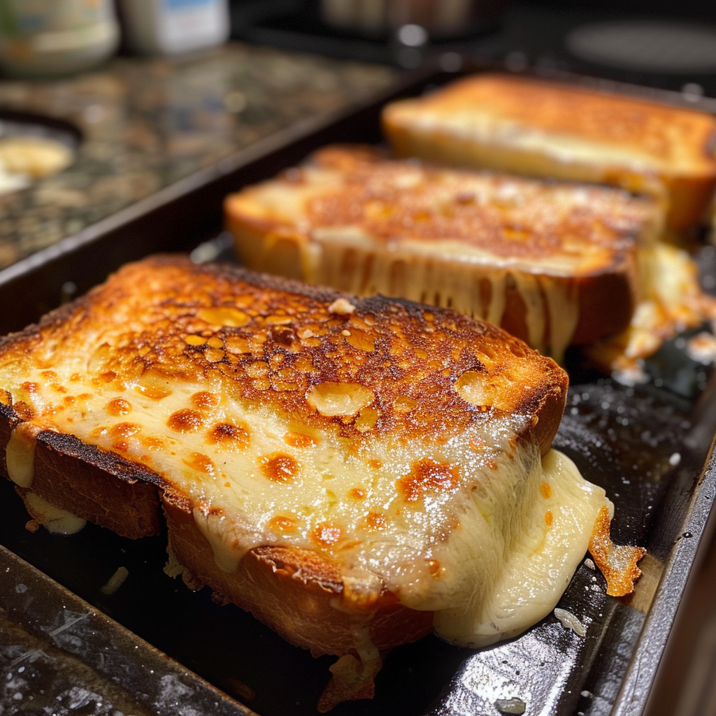 Garlic Bread Grilled Cheese: The Ultimate Comfort Food 3 FFF 1