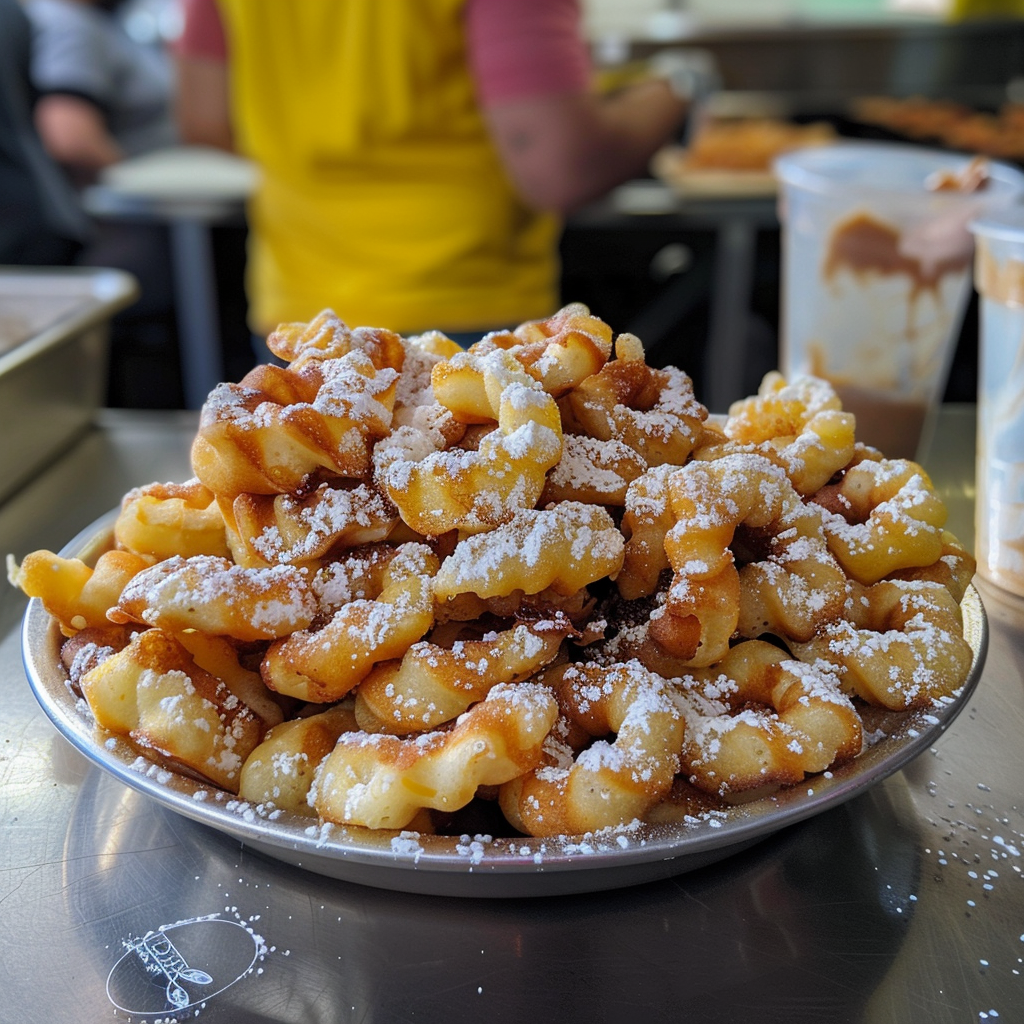 Funnel Cakes– A Sweet Fairground Classic 2 Funnel Cakes 1