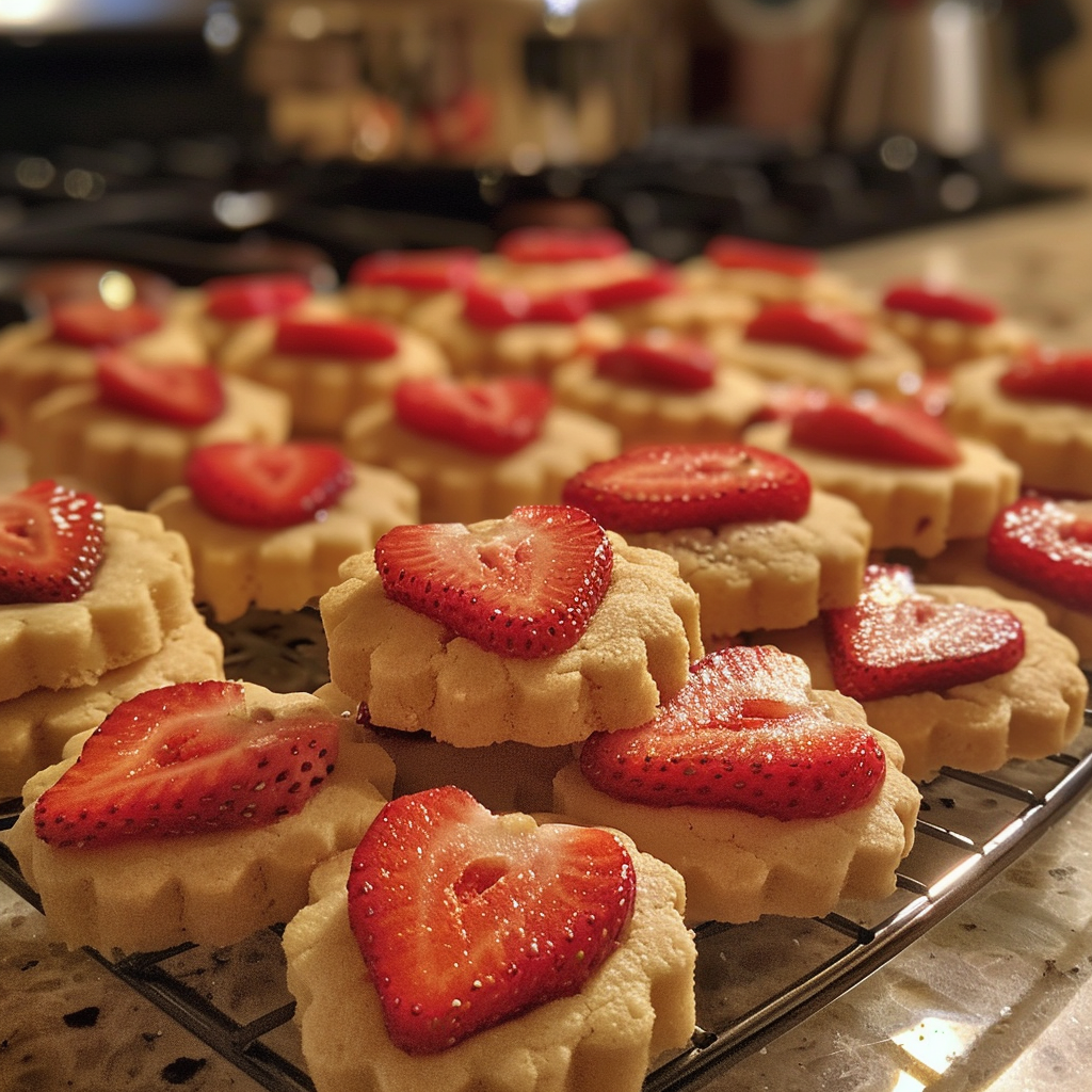 Strawberry Shortbread Cookies: The Buttery Treat You’ll Crave Again and Again 3 HHH