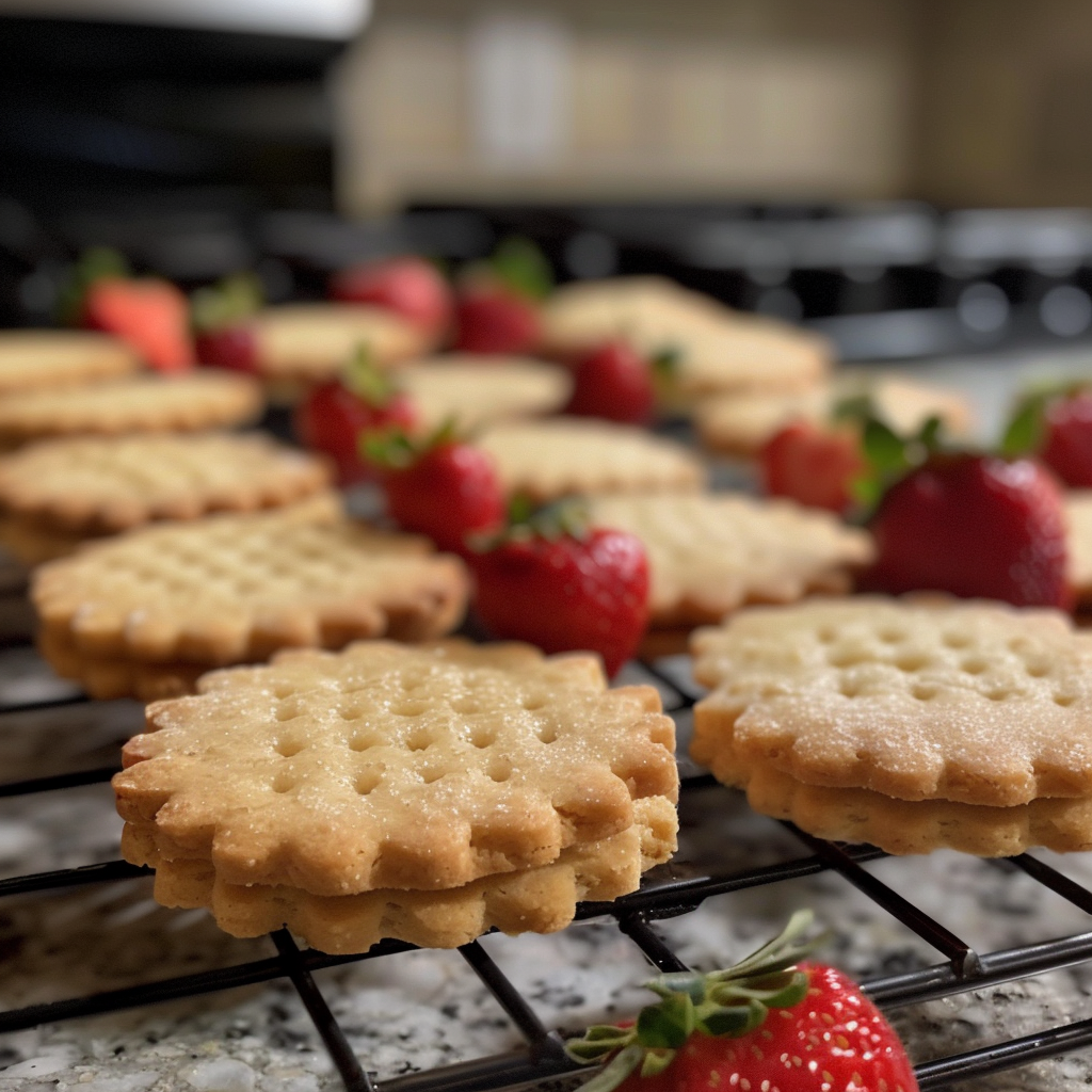 Strawberry Shortbread Cookies: The Buttery Treat You’ll Crave Again and Again 2 Strawberry Shortbread Cookies