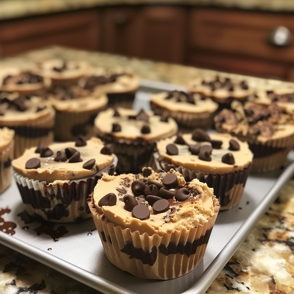 No-Bake Chocolate Chip Cookie Dough Cups – The Perfect Egg-Free Treat 2 THE RECIPE for Chocolate Chip Cookie Dough Cups No Bake Egg free Treat Download. Etsy