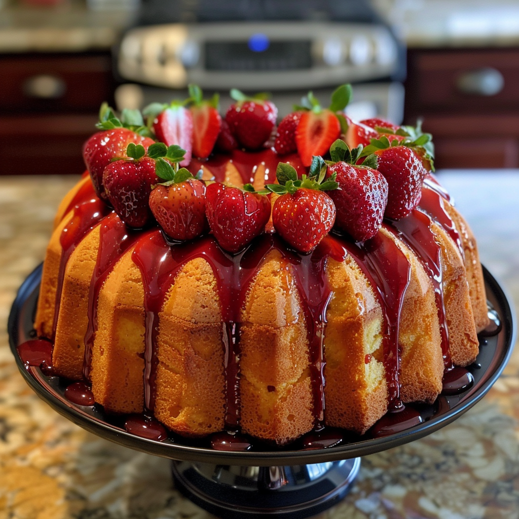 Sweet Glazed Strawberry Pound Cake – The Ultimate Guide 2 UUU