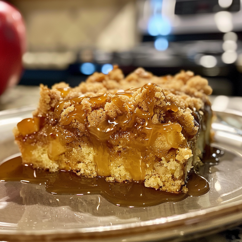 Apple Crumb Cake–Topped with Cinnamon Apple Drizzle: The Ultimate Fall Dessert 3 XC