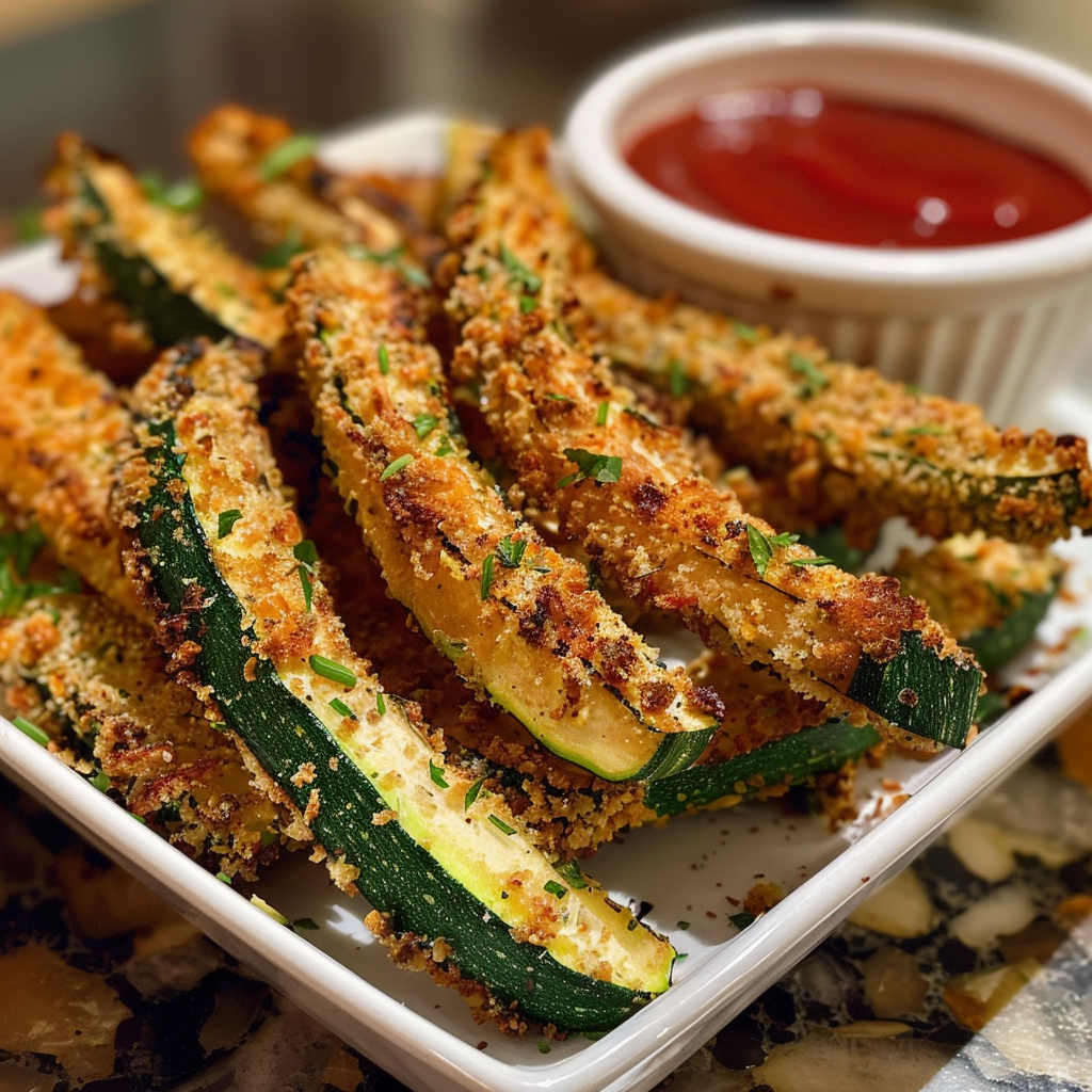 Air Fryer Zucchini Fries – Crispy, Golden, and Guilt-Free 5 Air Fryer Zucchini Fries2