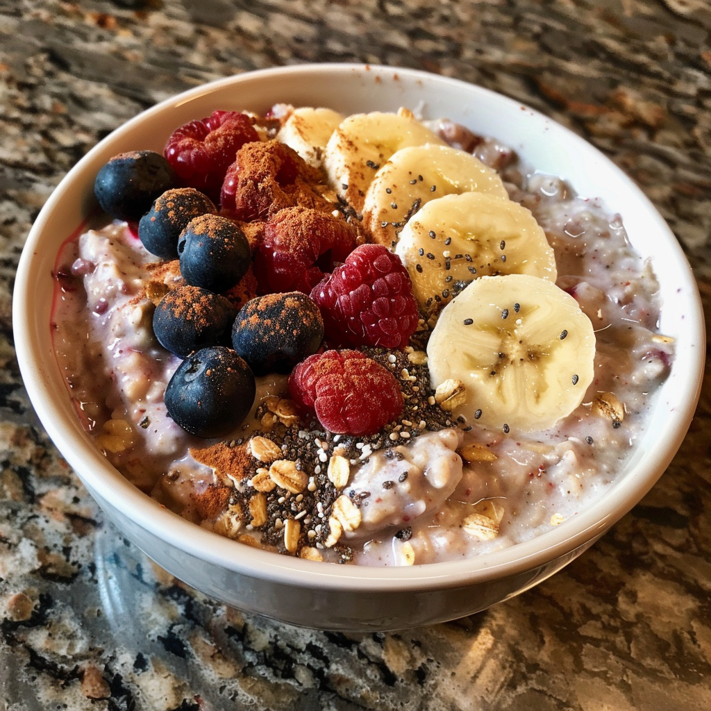 Banana Berry Overnight Oats – A Nutritious Make-Ahead Breakfast 5 Banana Berry Overnight Oats 2