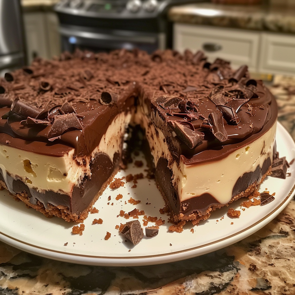 Boston Chocolate Cream Pie Cheesecake – A Decadent Dessert Fusion 5 Boston Chocolate Cream Pie Cheesecake2
