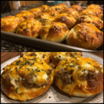 Garlic Parmesan Cheeseburger Bombs