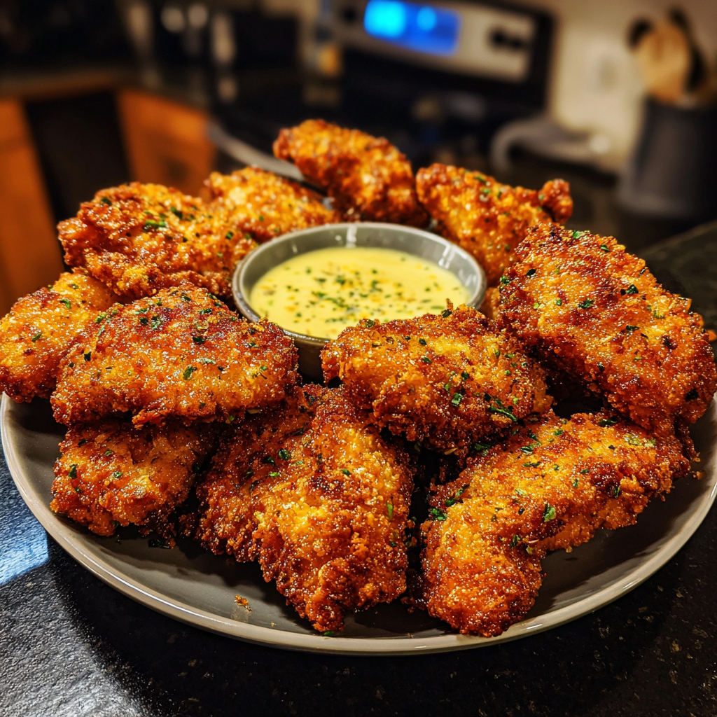 Oven Fried Ranch Chicken
