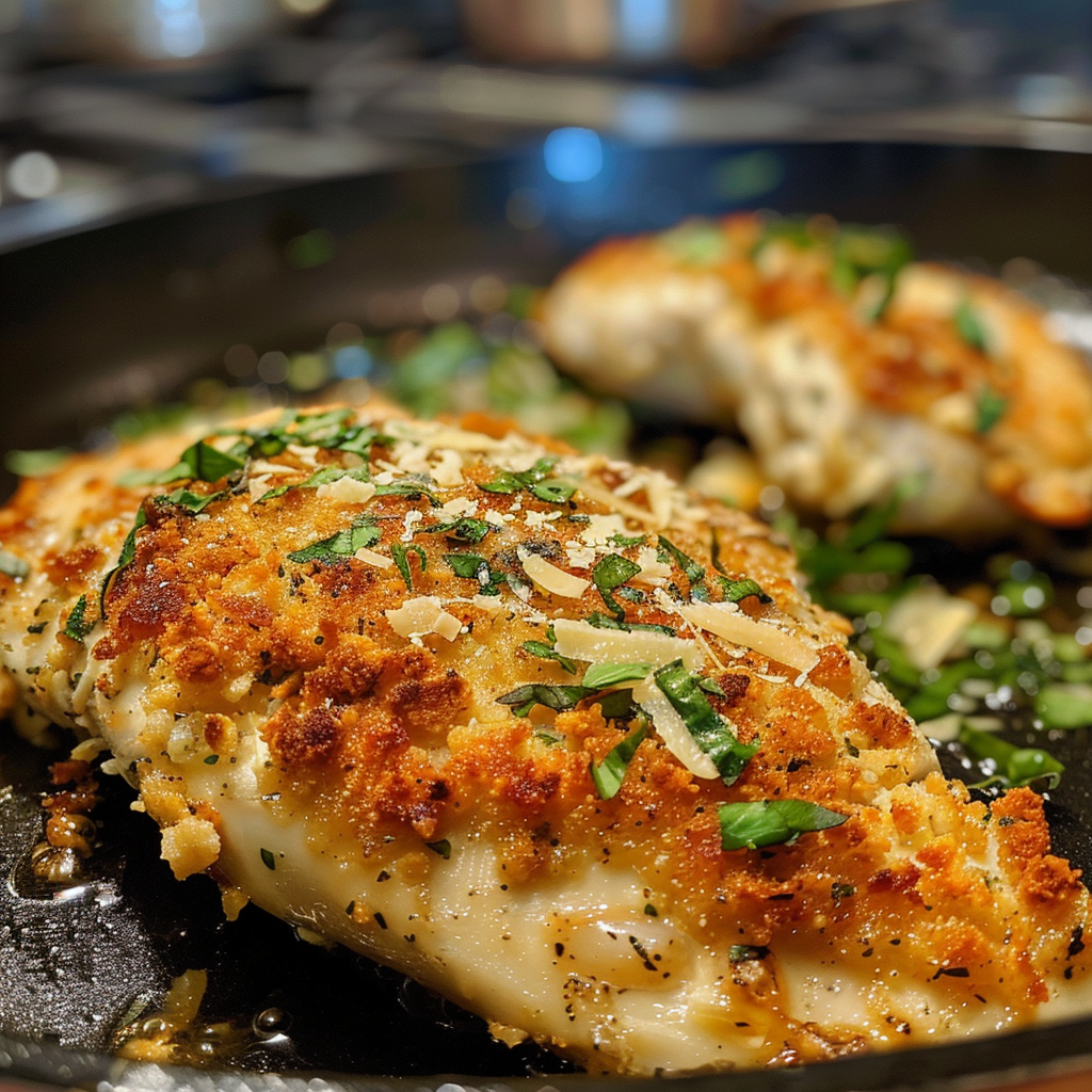 Parmesan Crusted Chicken – Crispy, Golden, and Flavor-Packed 5 Parmesan Crusted Chicken