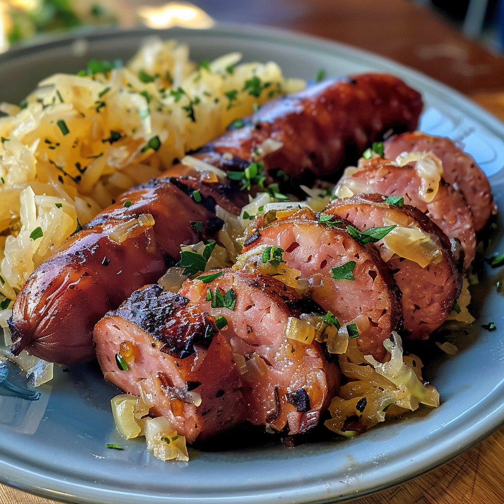 Polish Kielbasa & Sauerkraut: A Hearty and Flavorful Comfort Dish 7 Polish Kielbasa Sauerkraut2