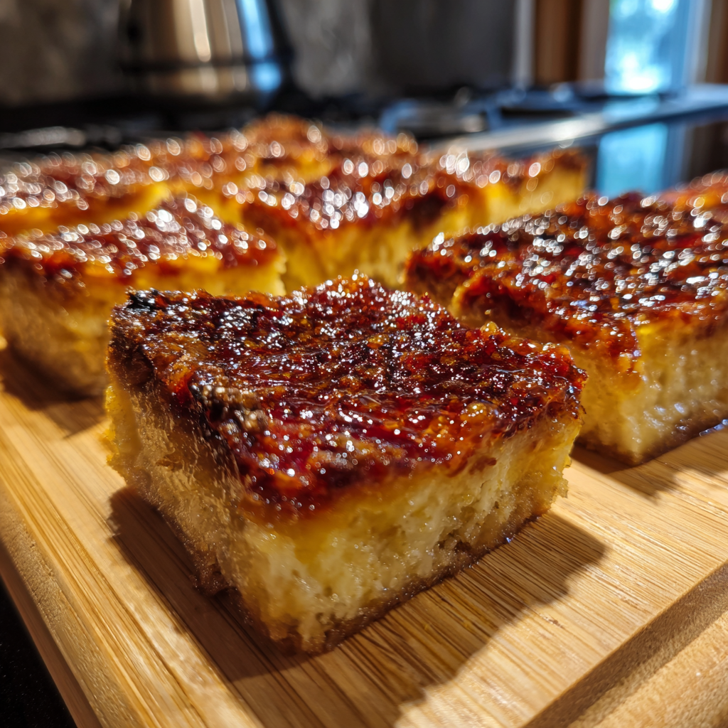 Rhubarb Creme Brulee Bars2