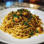Spicy Southern Chicken Spaghetti