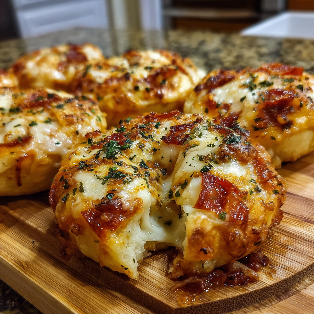 Stuffed Crust Pizza Bites