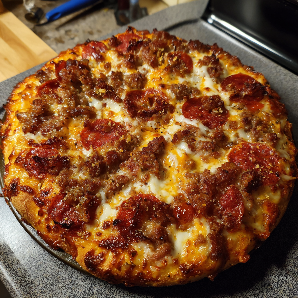 Cheesy Pizza Recipe: The Ultimate Comfort Food Delight 3 manibdf 38321 amateur photo from reddit. taken with an iphone 39796bba 165d 4aa1 bda5 c43b97e1018e 2