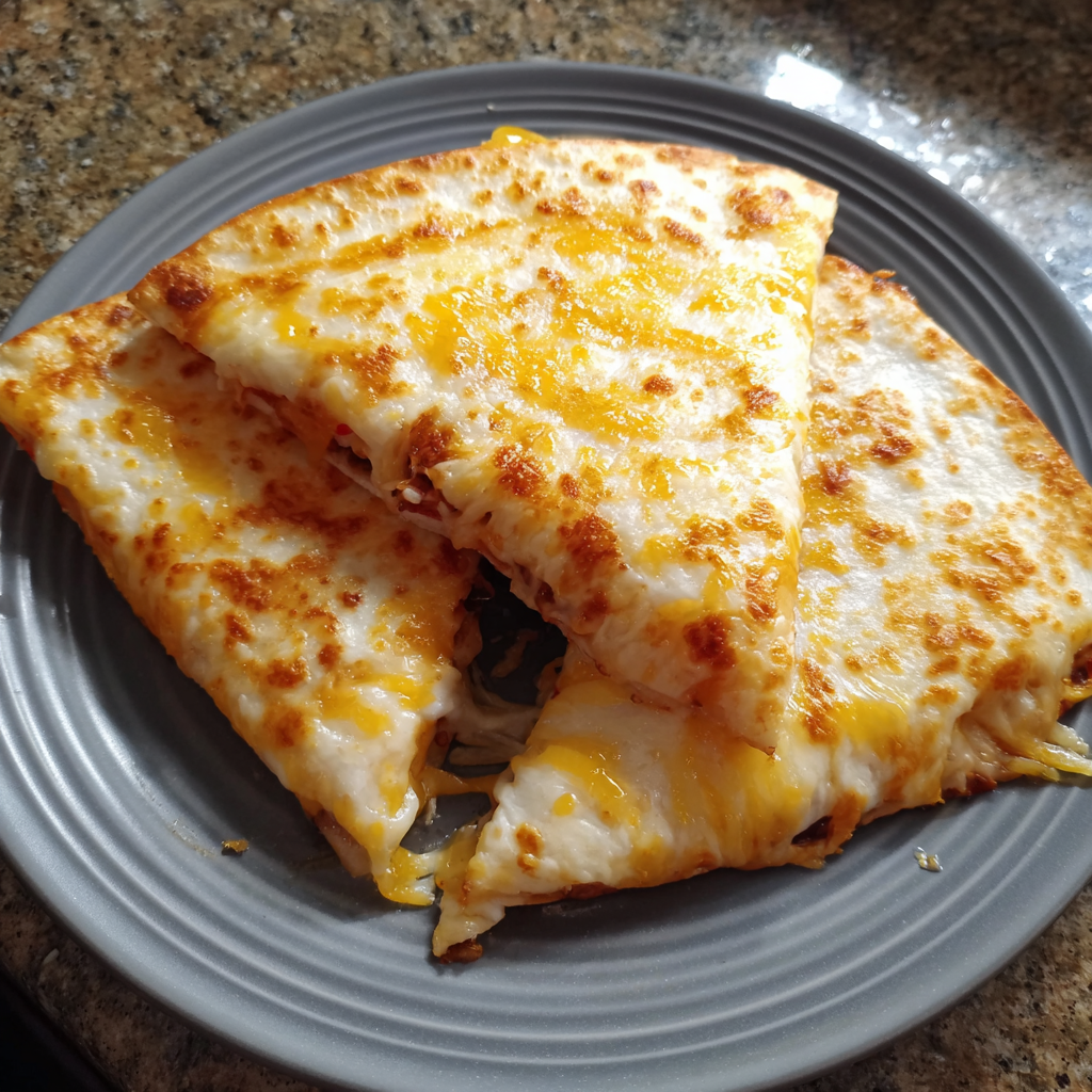 easy home made pizza: Cheesy Tortilla Triangles – Stuffed Pizza-Style Snack 5 manibdf 38321 amateur photo from reddit. taken with an iphone 96b67a15 223b 416e 86f5 2d6bd680a5c6 1