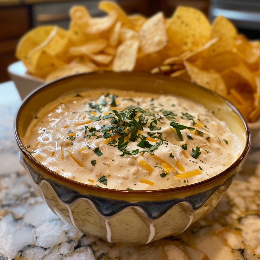 Cheddar Ranch Party Dip – Creamy, Cheesy & Perfect for Every Gathering 5 Cheddar Ranch Party Dip Recipe 1