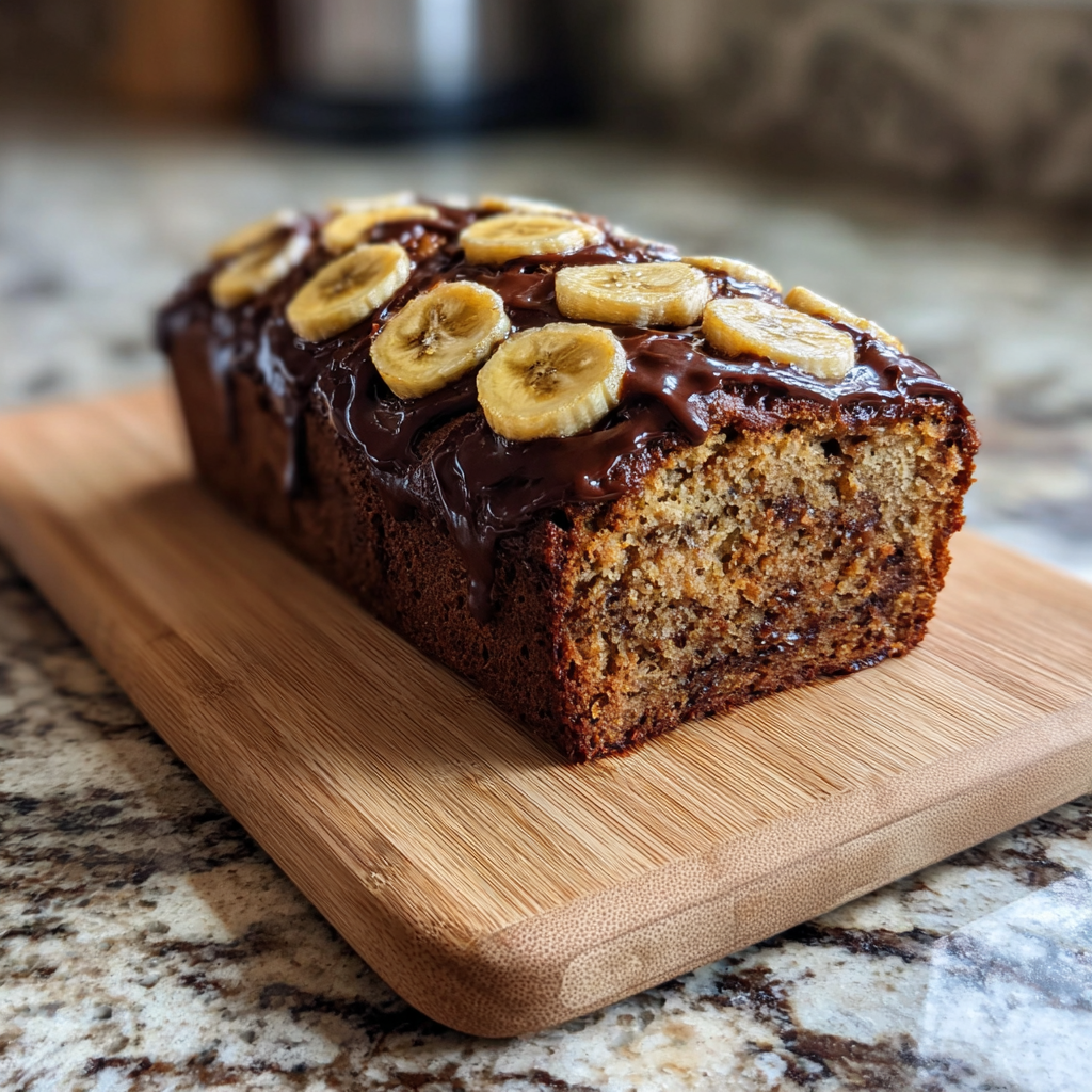 Chocolate Banana Bread 4