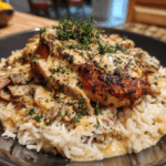 Creamy Creamy Smothered Chicken and Rice 3