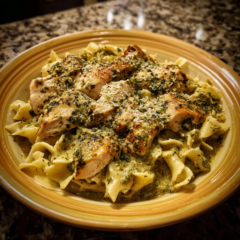 Creamy Pesto Chicken Delight – A Flavor-Packed Weeknight Meal 5 Creamy Pesto Chicken Delight 3