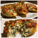 Easy Spinach and Ricotta Stuffed Shells 3