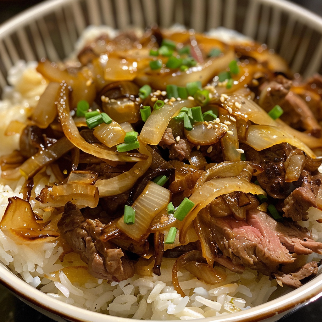 French Onion Beef and Rice – A Comforting One-Pan Delight 5 FRENCH ONION BEEF AND RICE 4