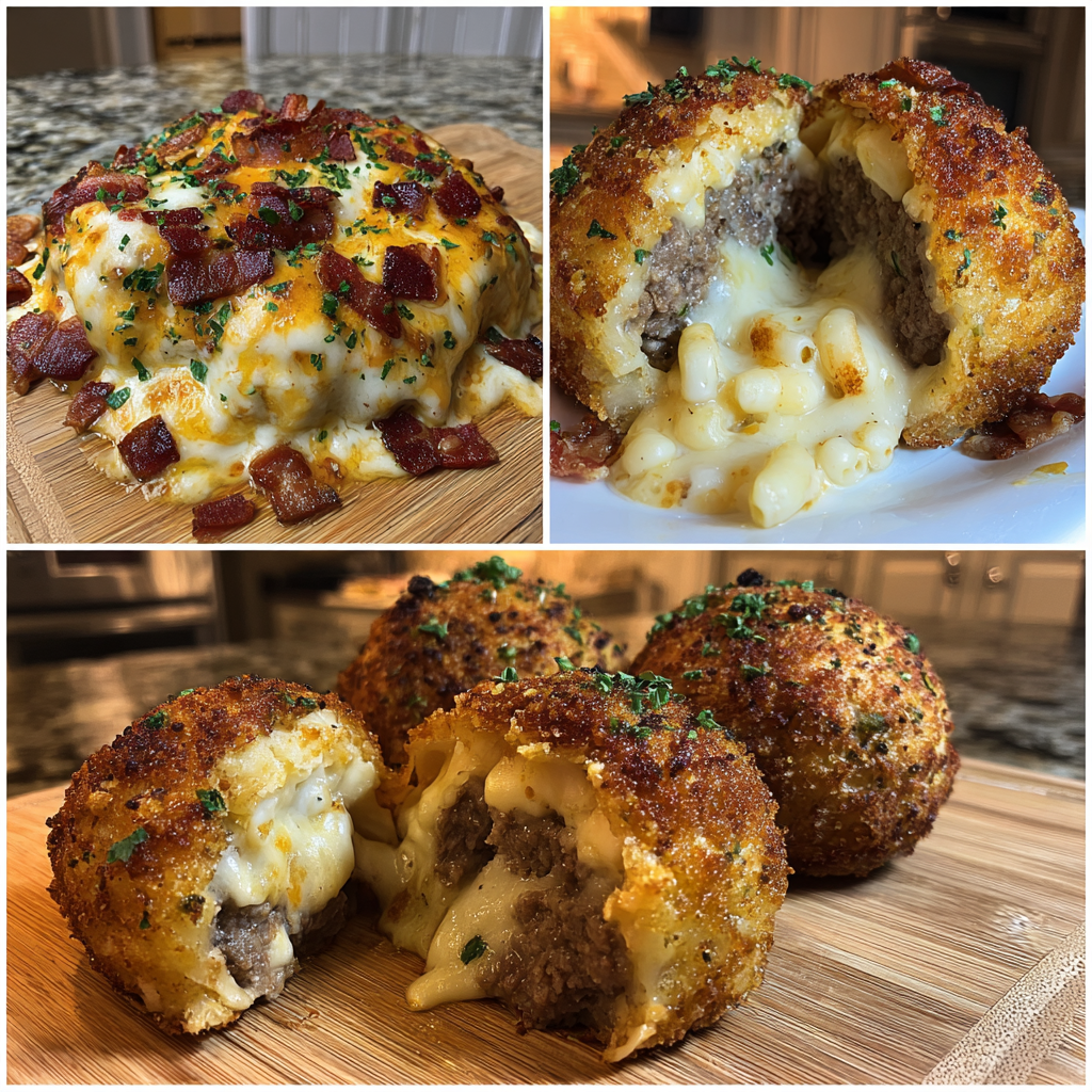 Garlic Parmesan Cheeseburger Bombs 3