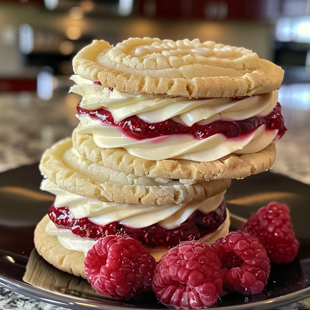 Raspberry Cheesecake Cookies – Soft, Creamy & Bursting with Sweet-Tart Flavor 5 Raspberry Cheesecake Cookies 1
