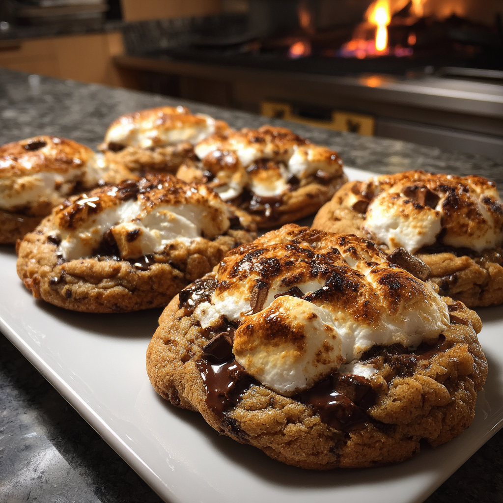 S’mores Cookies – Gooey, Chewy, and Irresistible 5 cookies 2