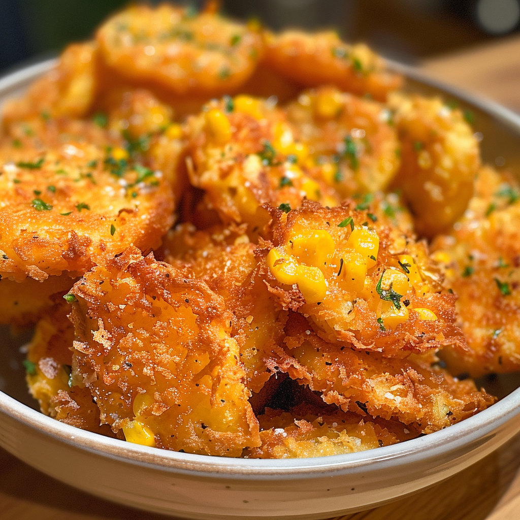 Crispy Cheddar Corn Potato Fritters – A Golden, Cheesy Delight You’ll Crave Every Time 5 crispy cheddar corn potatos frittes 2