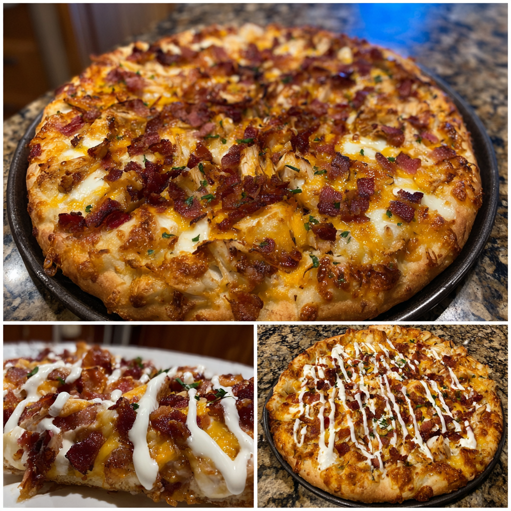 BBQ Chicken Bacon Ranch Pizza – The Ultimate Flavor Explosion 5 BBQ Chicken Bacon Ranch Pizza 1