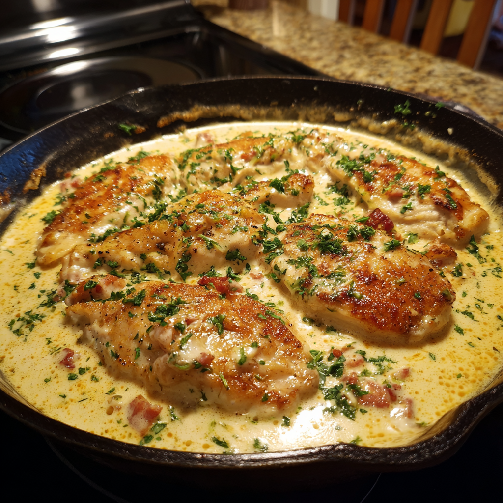 Chicken in Cream Sauce 2