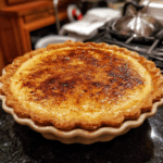 Christmas Eve Cinnamon Vanilla Creamy Custard Pie 1
