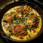 Creamy Garlic Butter Tuscan Chicken 2