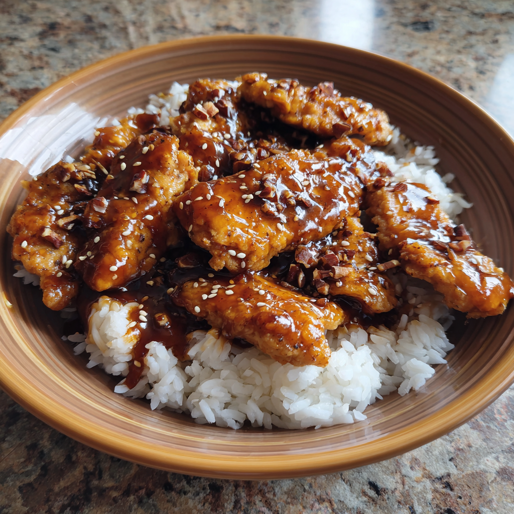 Maple Bourbon Pecan Chicken 1