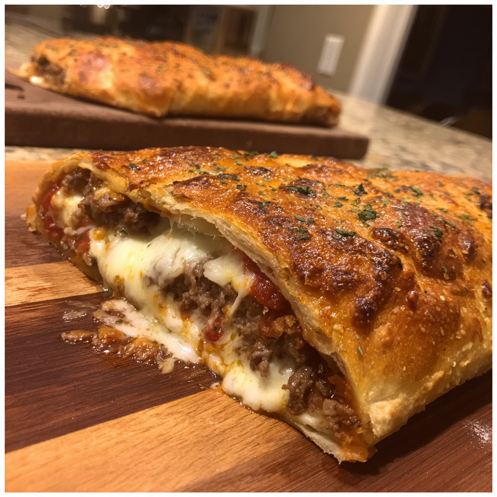 Mozzarella Cheese Steak Stromboli: The Ultimate Homemade Comfort Roll 5 Mozzarella Cheese Steak Stromboli 3